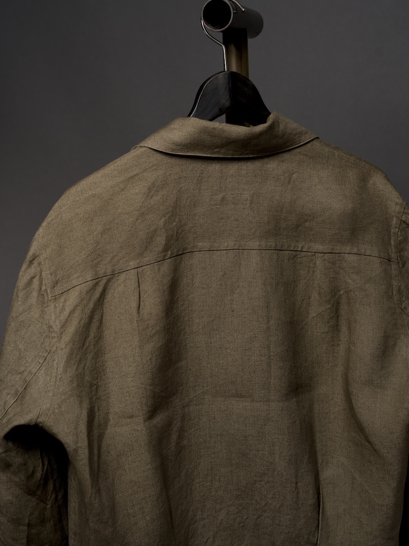 Linen Trucker Jacket