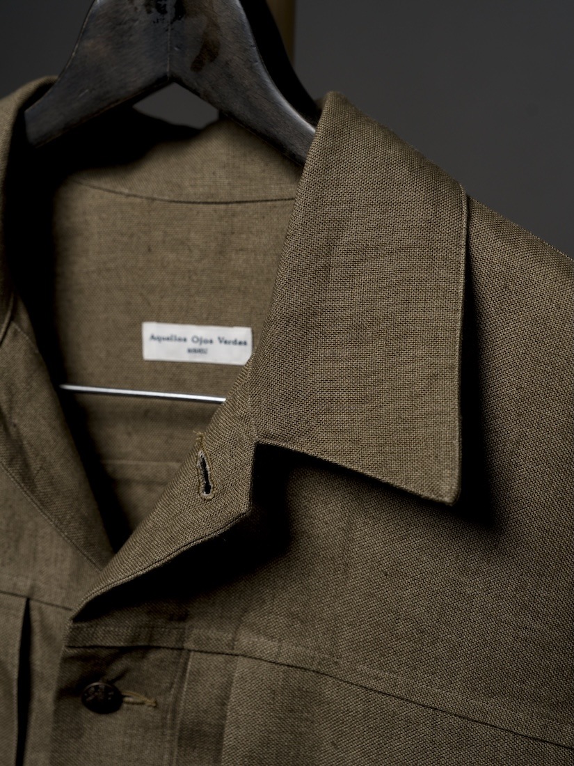 Linen Trucker Jacket