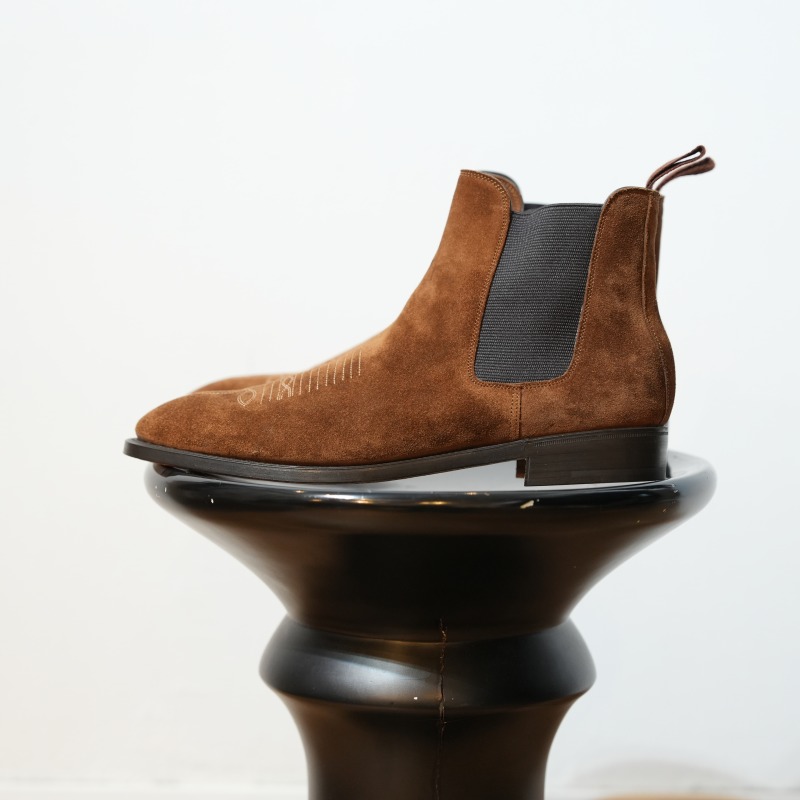 CHELSEA WESTERN (TOBACCO SUEDE)