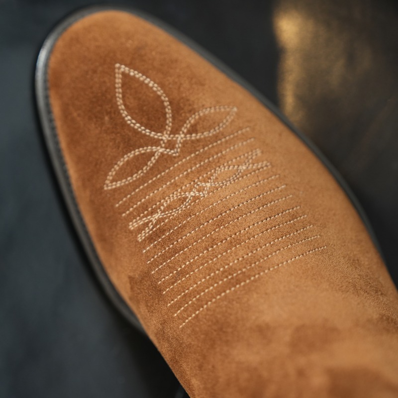 CHELSEA WESTERN (TOBACCO SUEDE)