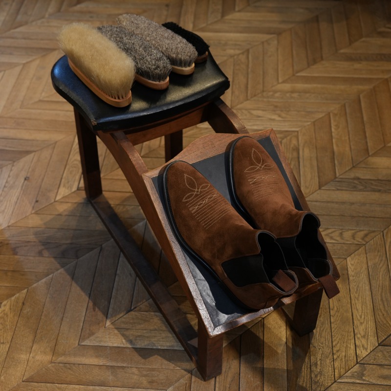 CHELSEA WESTERN (TOBACCO SUEDE)