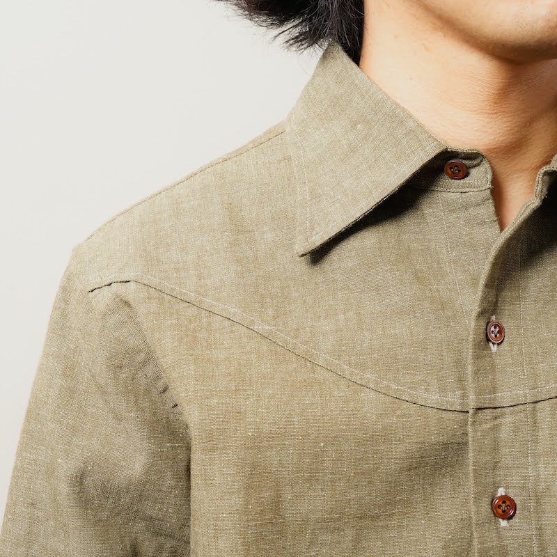Western shirt (Old chambray)