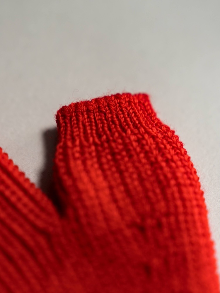 SOLID WOOL UNIT GLOVES