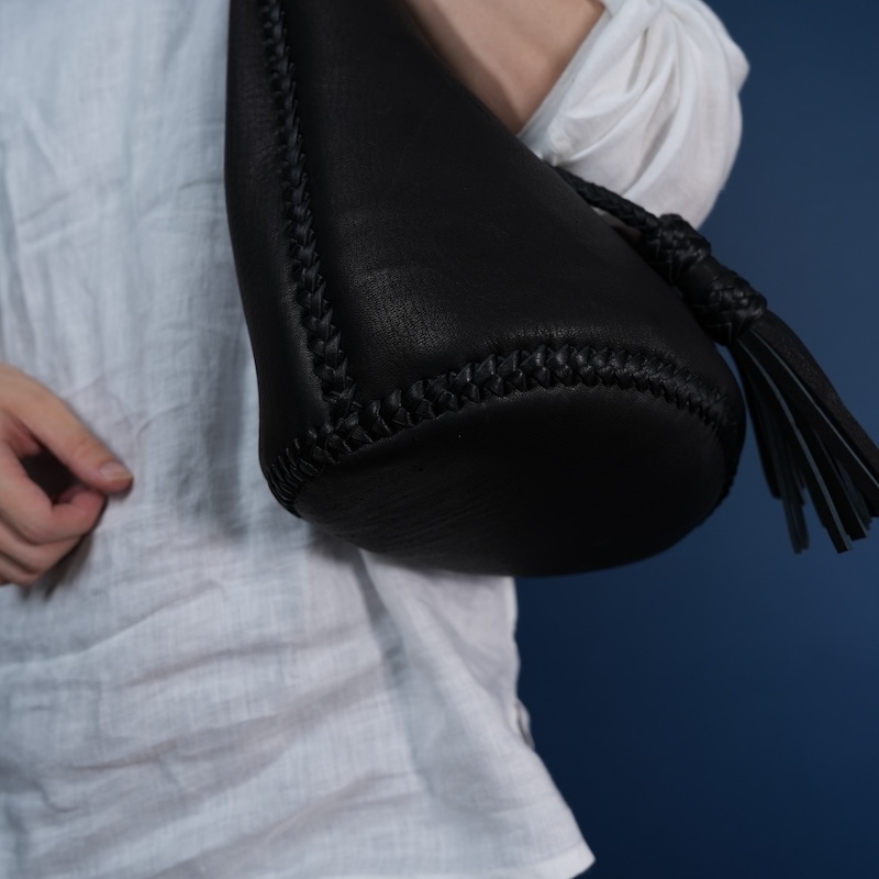 Bucket Bag with Tassels