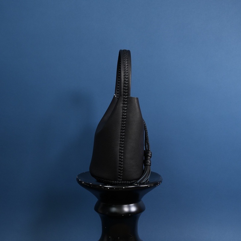 Bucket Bag with Tassels