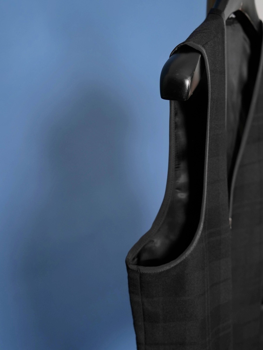 Zipper Waistcoat With Binding