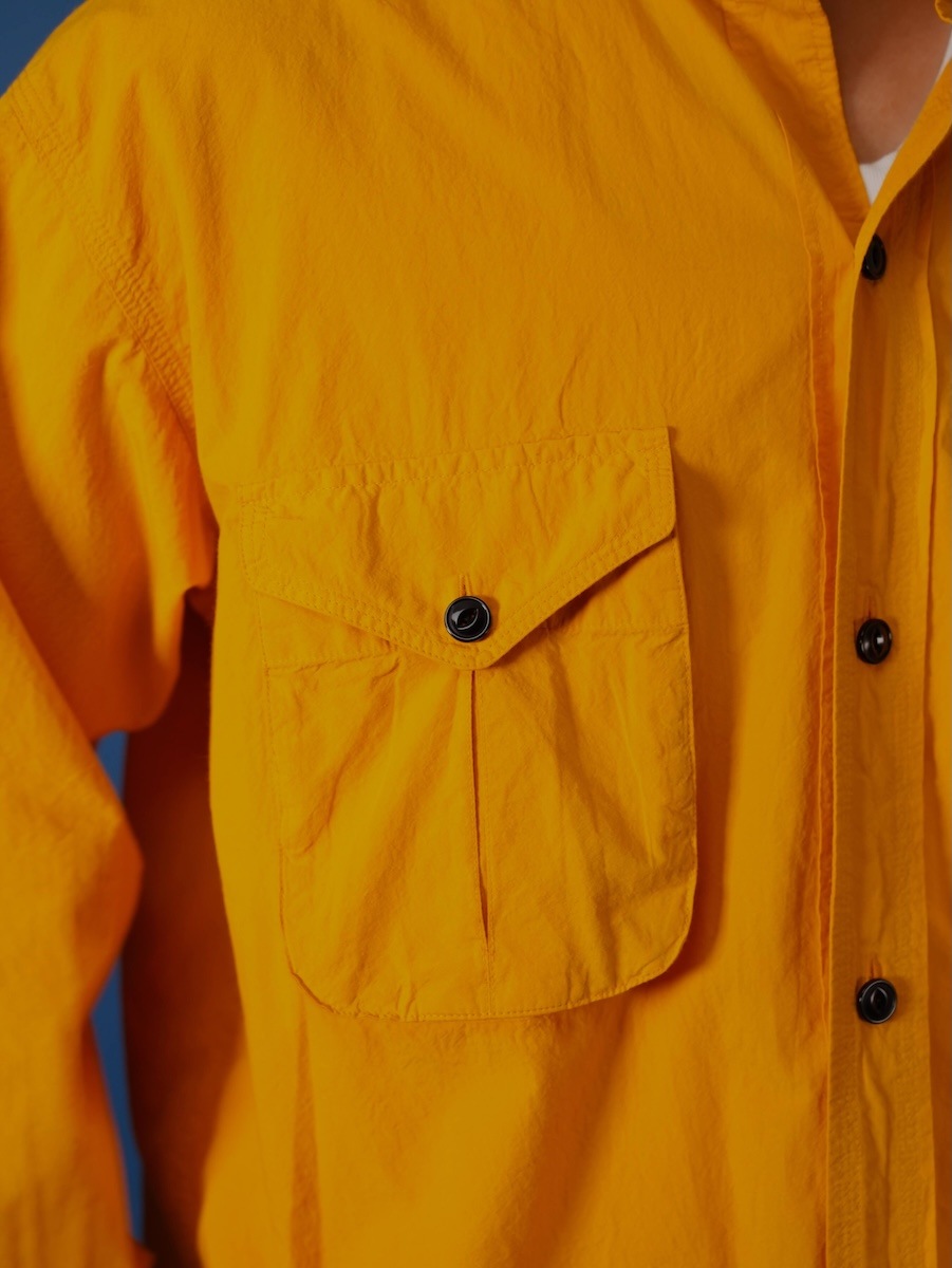 STAND COLLAR OVER SHIRT