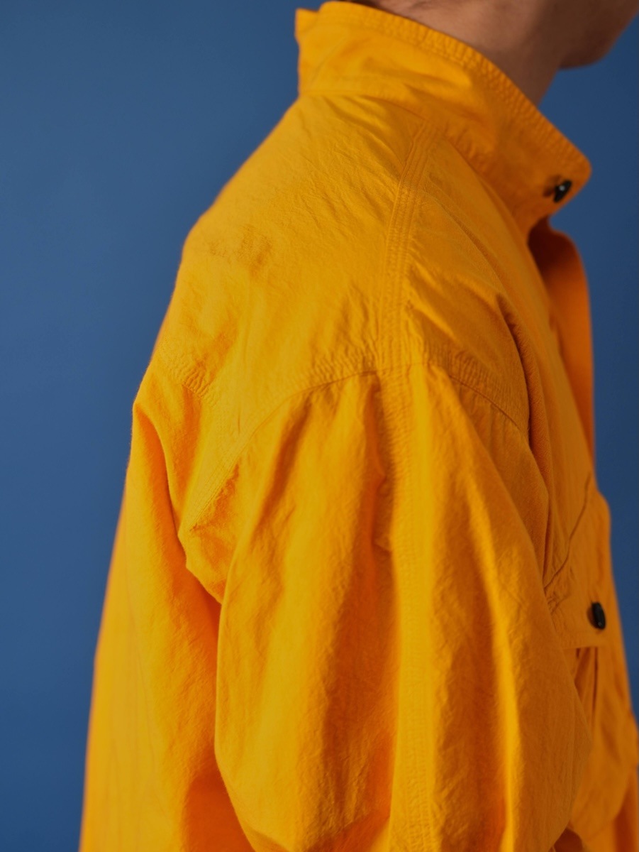 STAND COLLAR OVER SHIRT