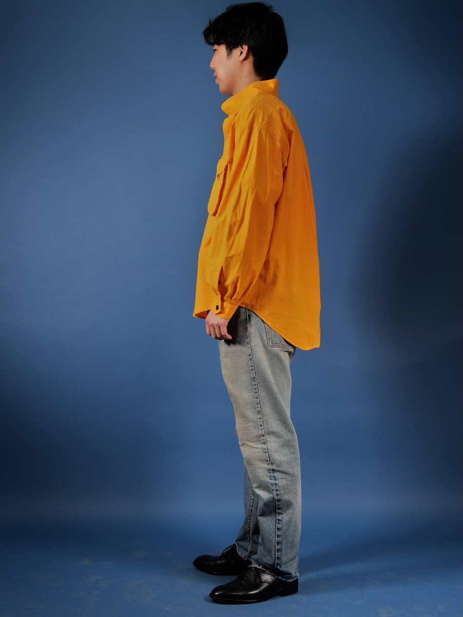 STAND COLLAR OVER SHIRT