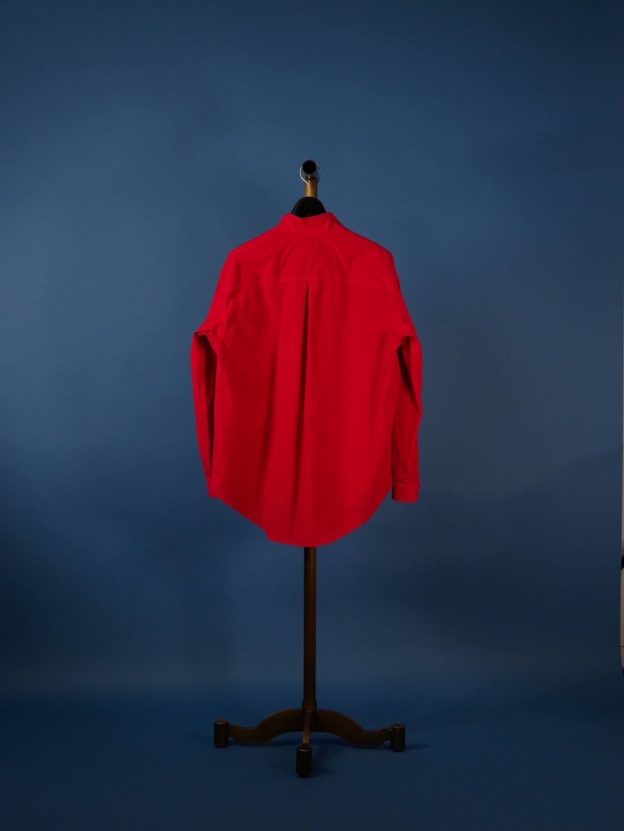 STAND COLLAR OVER SHIRT