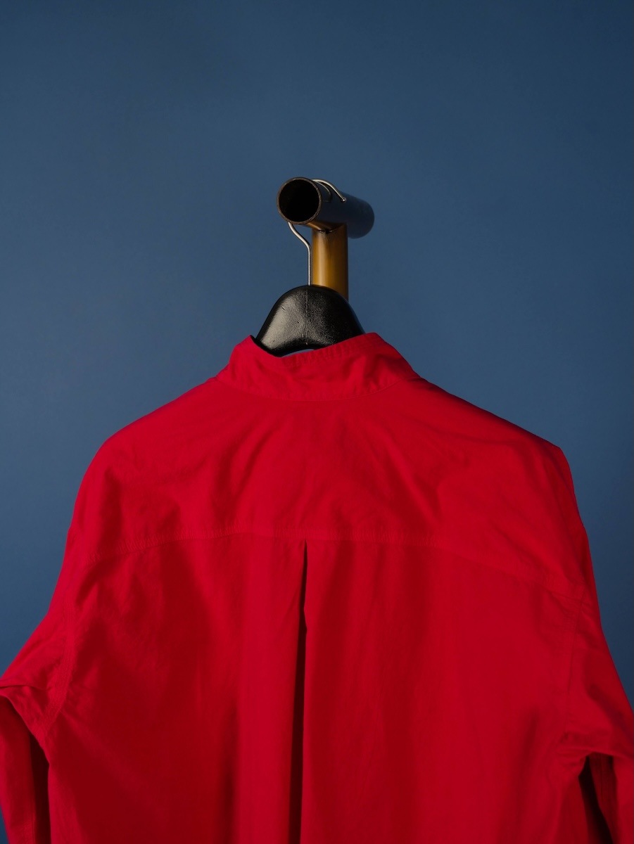 STAND COLLAR OVER SHIRT