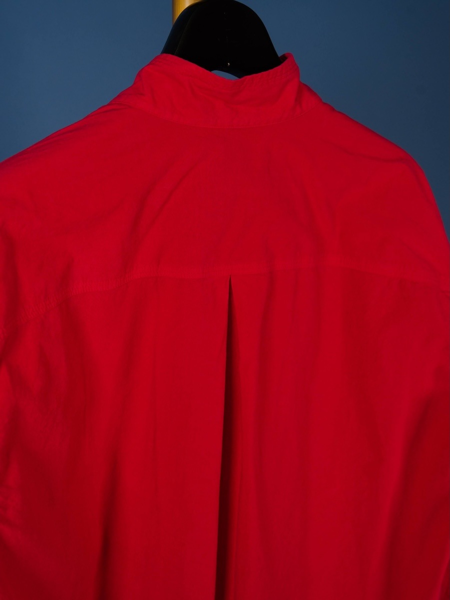 STAND COLLAR OVER SHIRT