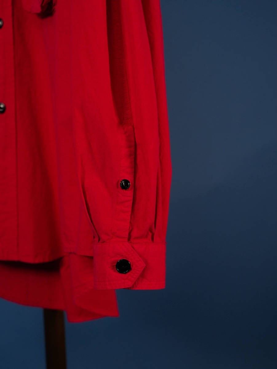 STAND COLLAR OVER SHIRT