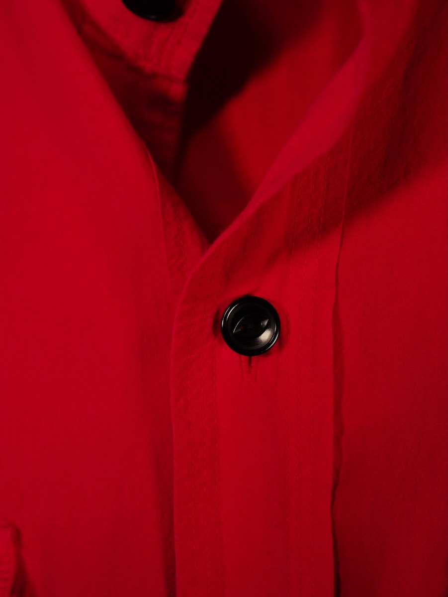 STAND COLLAR OVER SHIRT