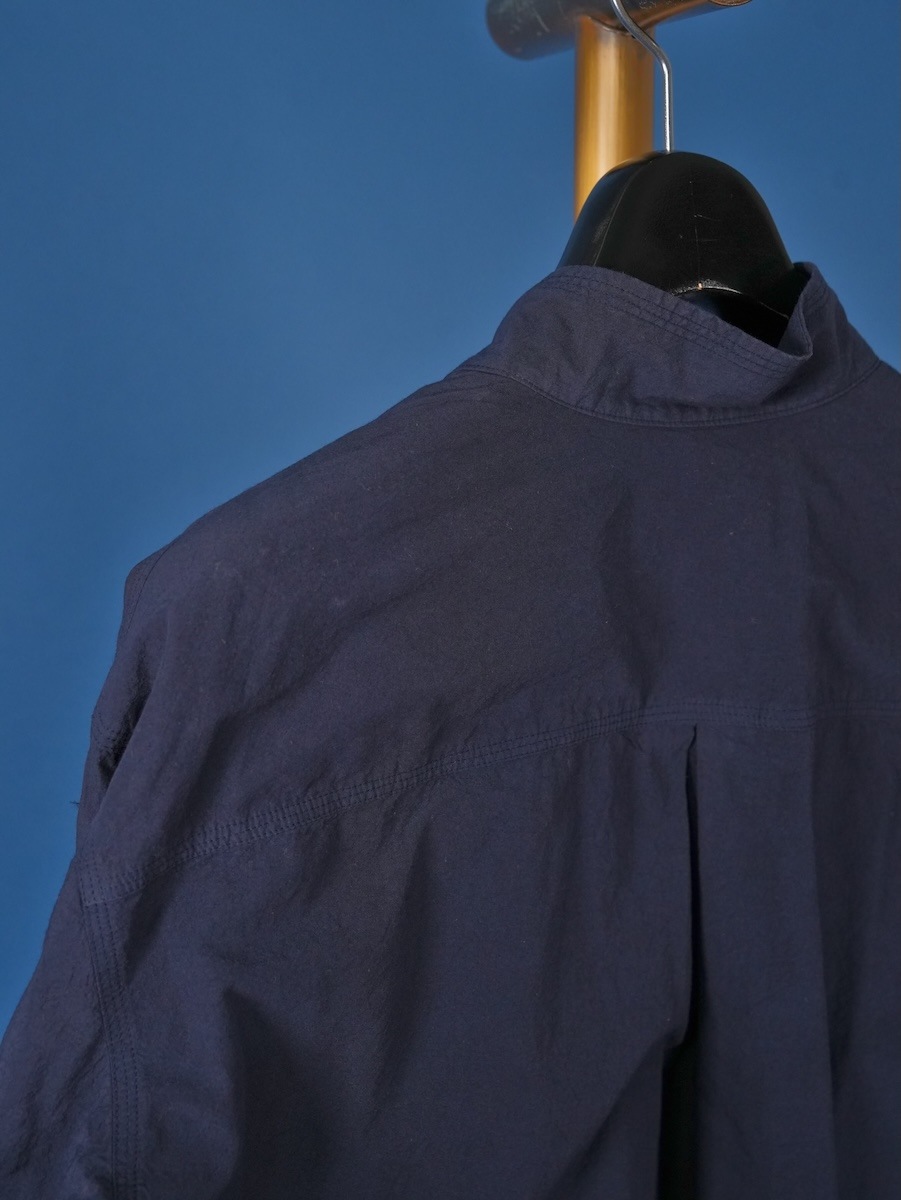 STAND COLLAR OVER SHIRT