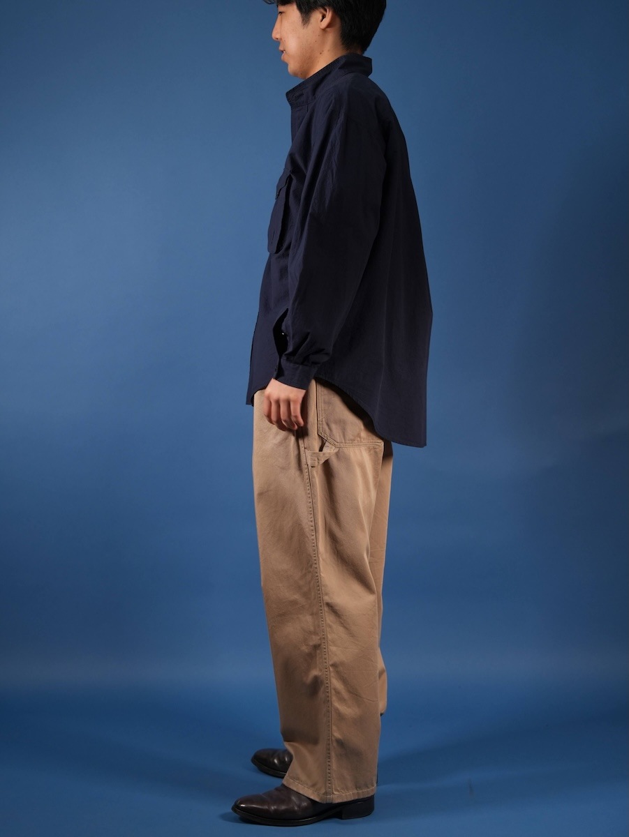 STAND COLLAR OVER SHIRT