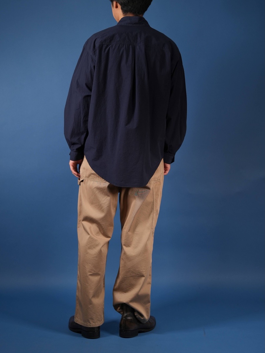 STAND COLLAR OVER SHIRT