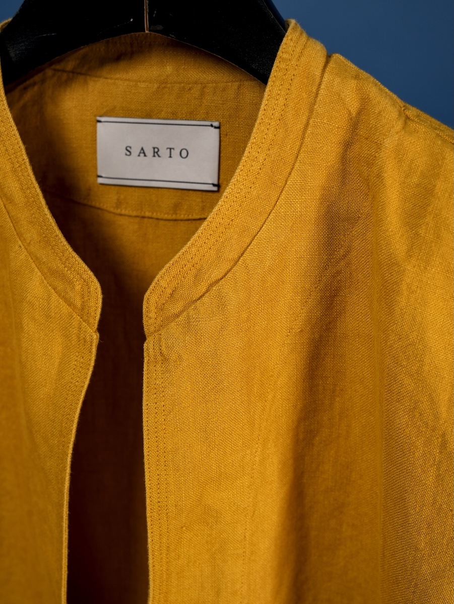 STAND COLLAR SKIPPER SHIRT