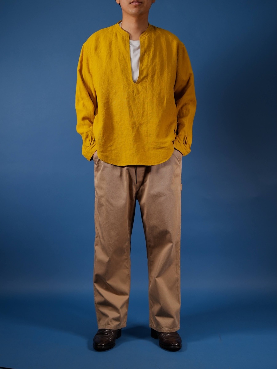 STAND COLLAR SKIPPER SHIRT