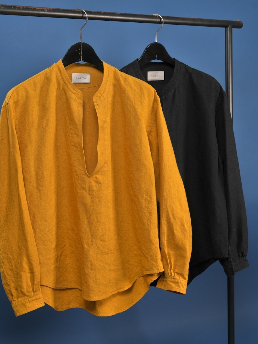 STAND COLLAR SKIPPER SHIRT