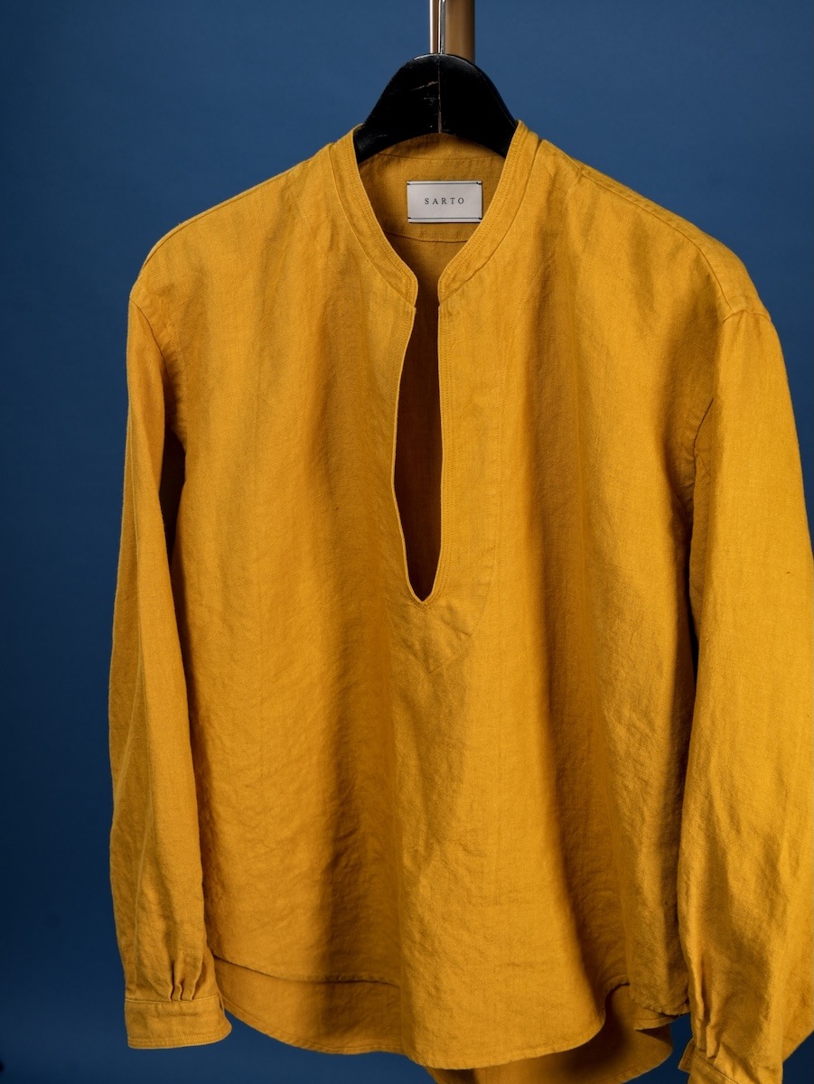 STAND COLLAR SKIPPER SHIRT