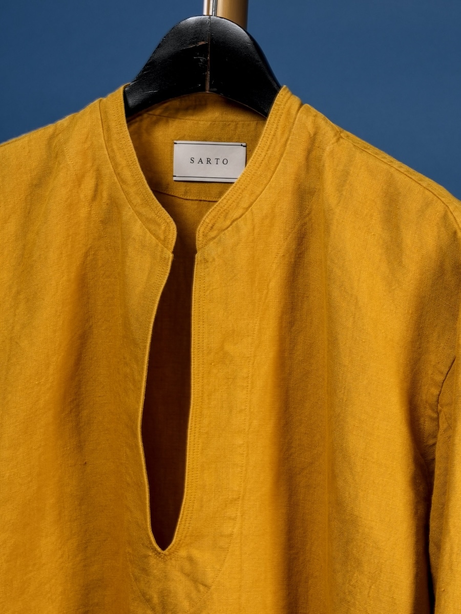 STAND COLLAR SKIPPER SHIRT