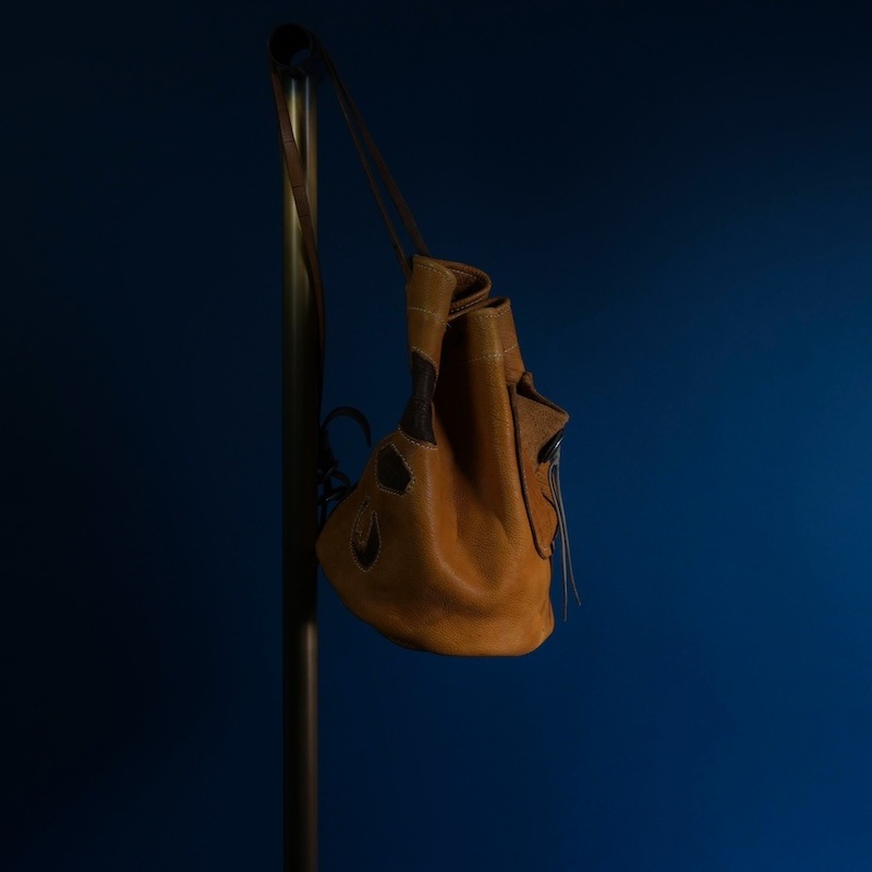 Leather Drawstring Sling