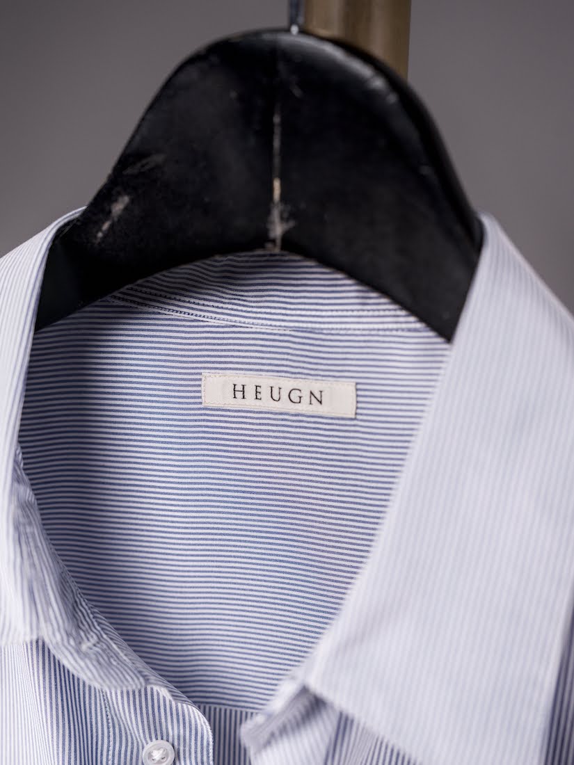 ALF SILK BLUE STRIPE(SHIRT111)