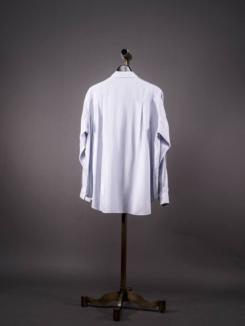 ALF SILK BLUE STRIPE(SHIRT111)
