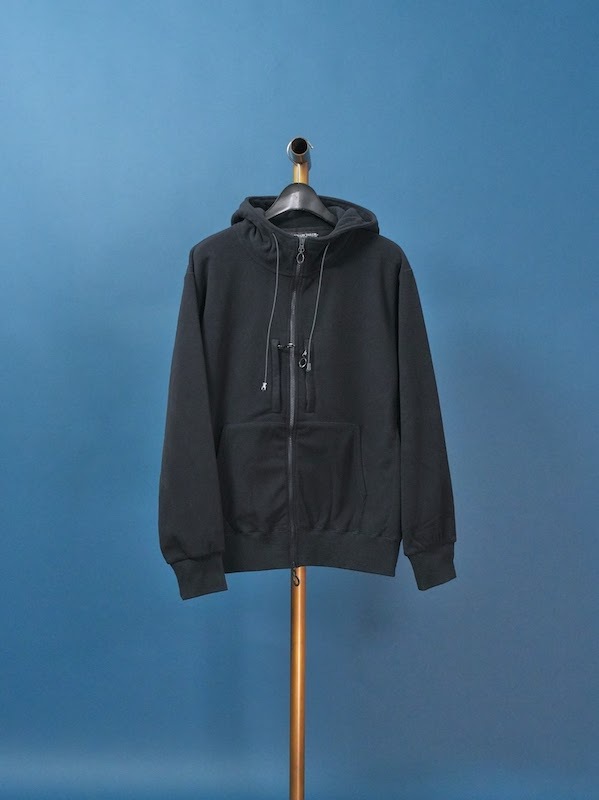 mout recon tailor / プルオーバーパーカー/44/コットン/NVY/無地 MOUT WIND PRO FULL ZIP FIELD HOODIE | BRAND,MOUT RECON TAILOR