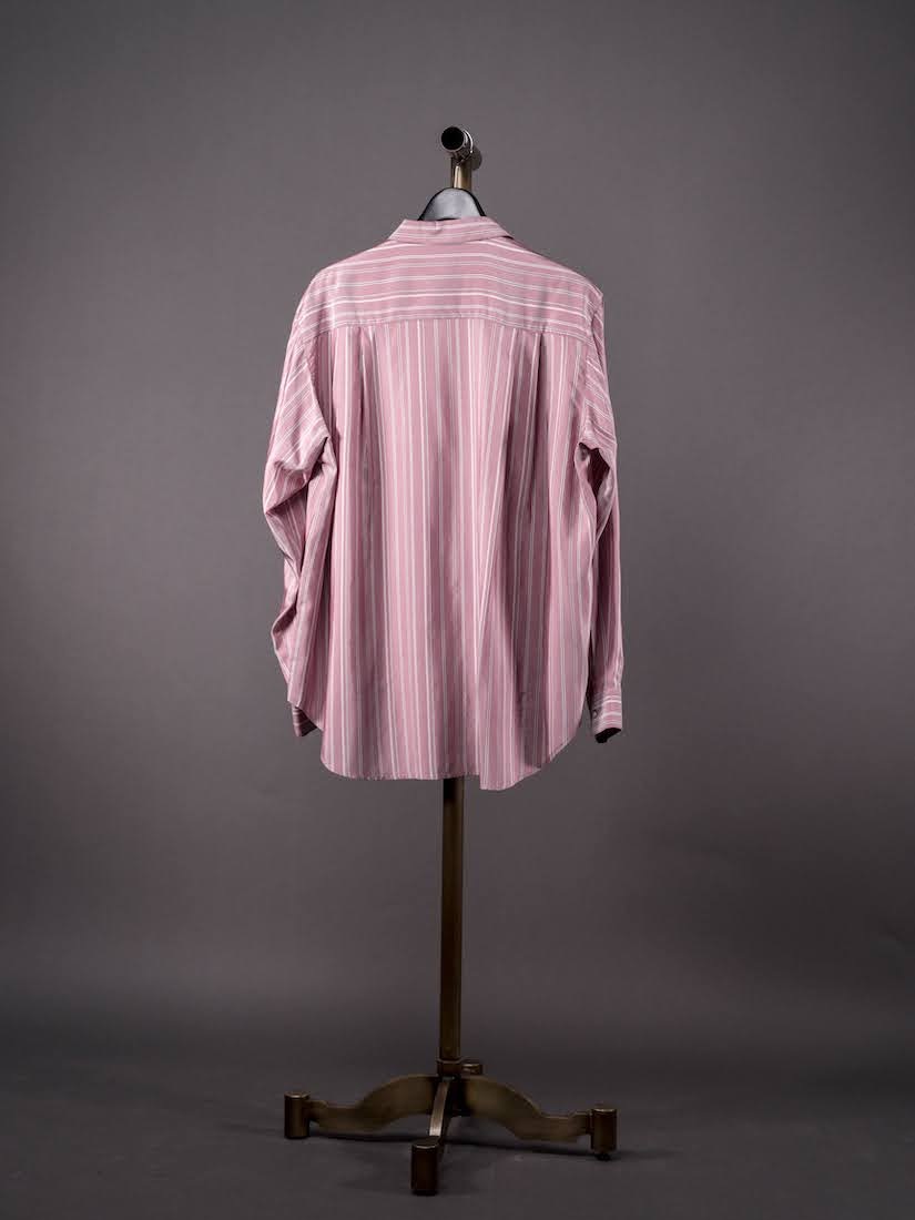 ALF SILK WINE STRIPE(SHIRT137)