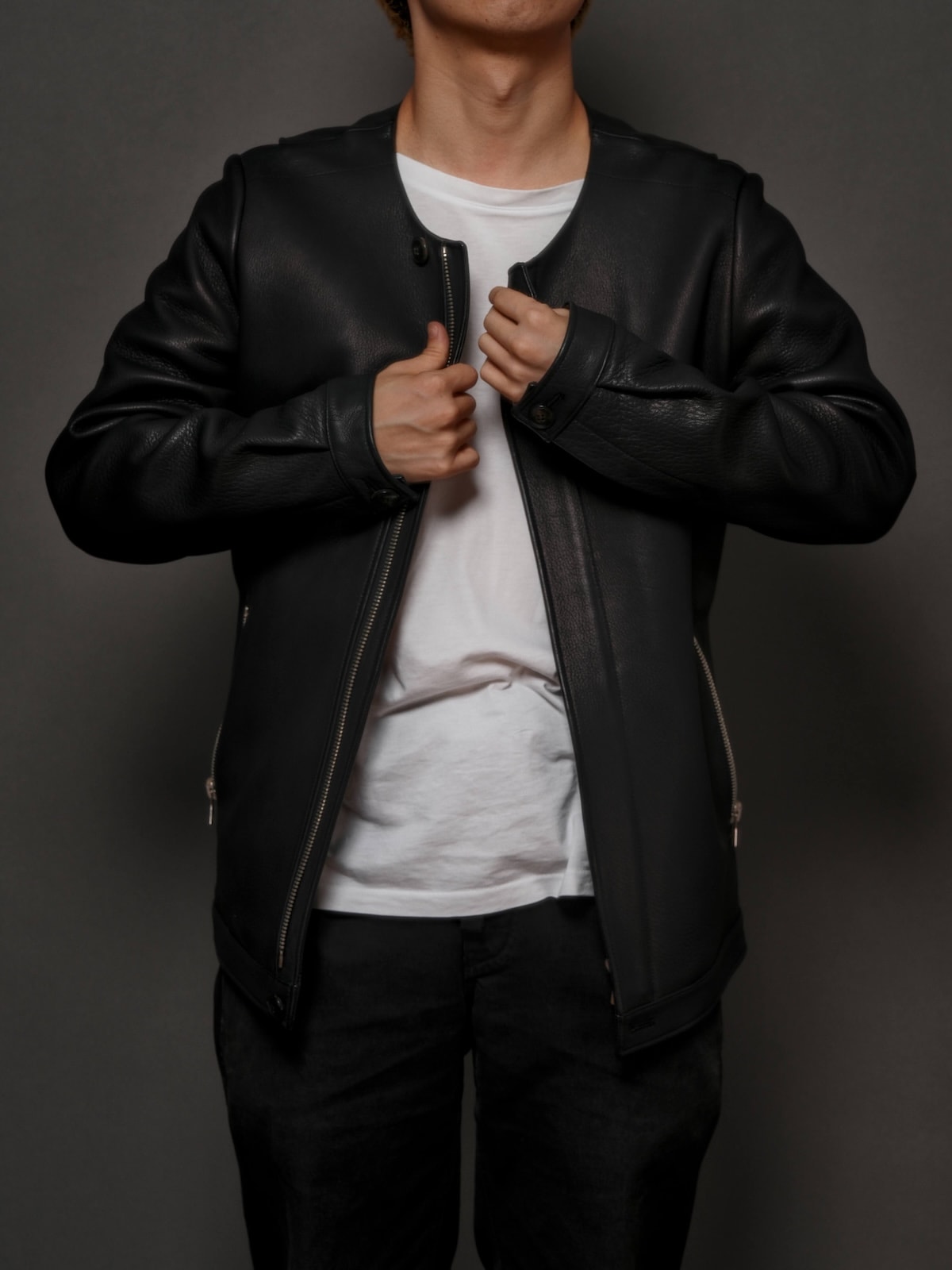 OPUSJAPAN  OLP-009 No collar jacket type 