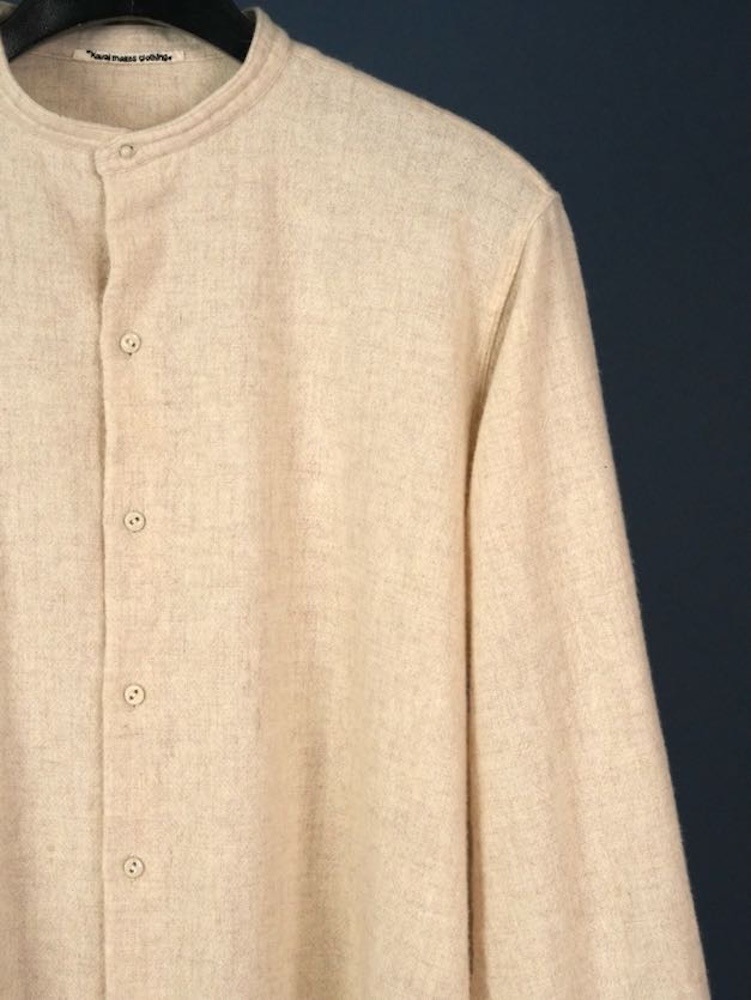 Stand collar shirt