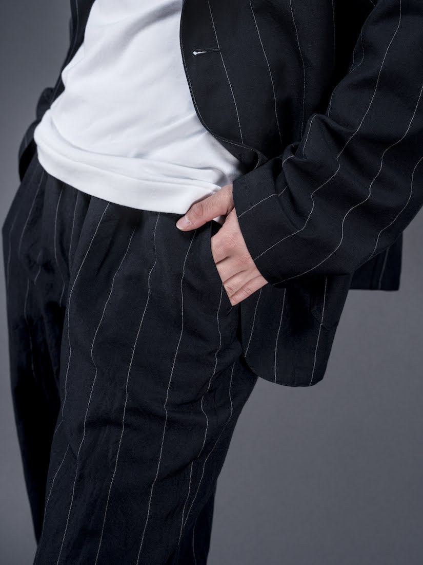 HENRRI LINEN STRIPE (JACKET145)