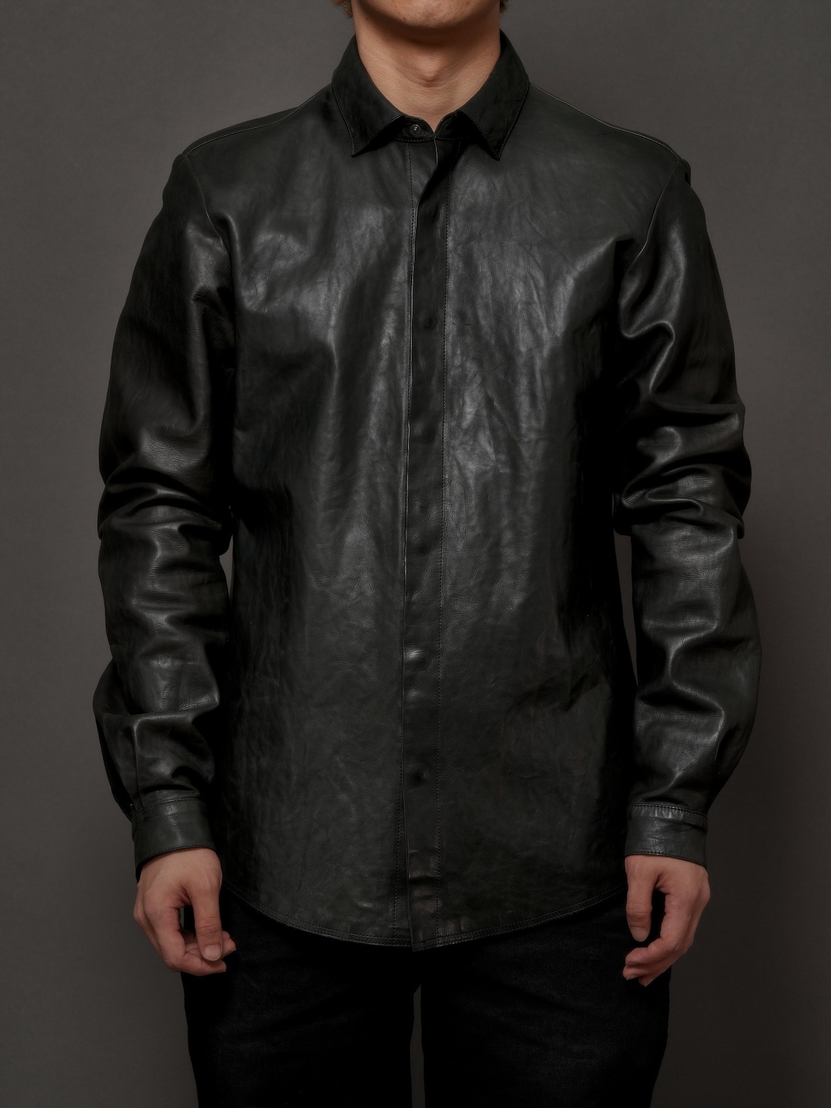 OPUSJAPAN  OLP-0011 leather shirt type