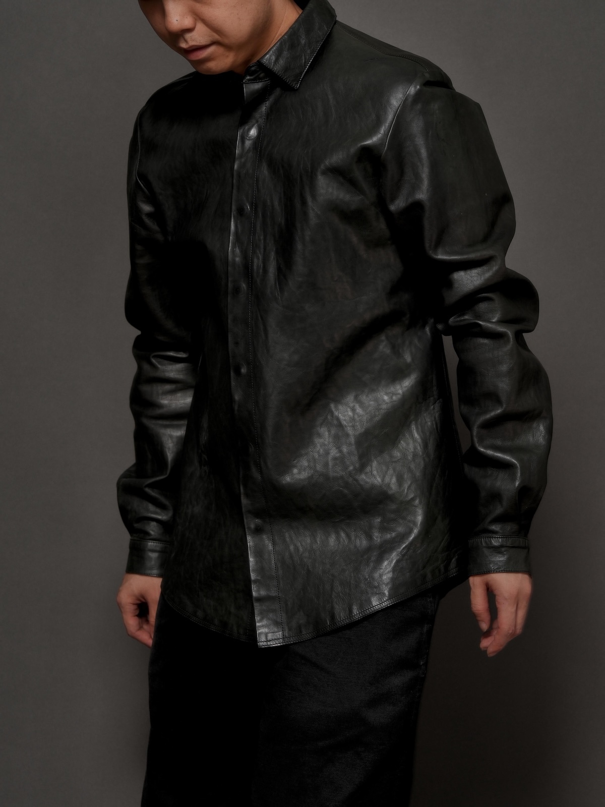 OPUSJAPAN  OLP-0011 leather shirt type