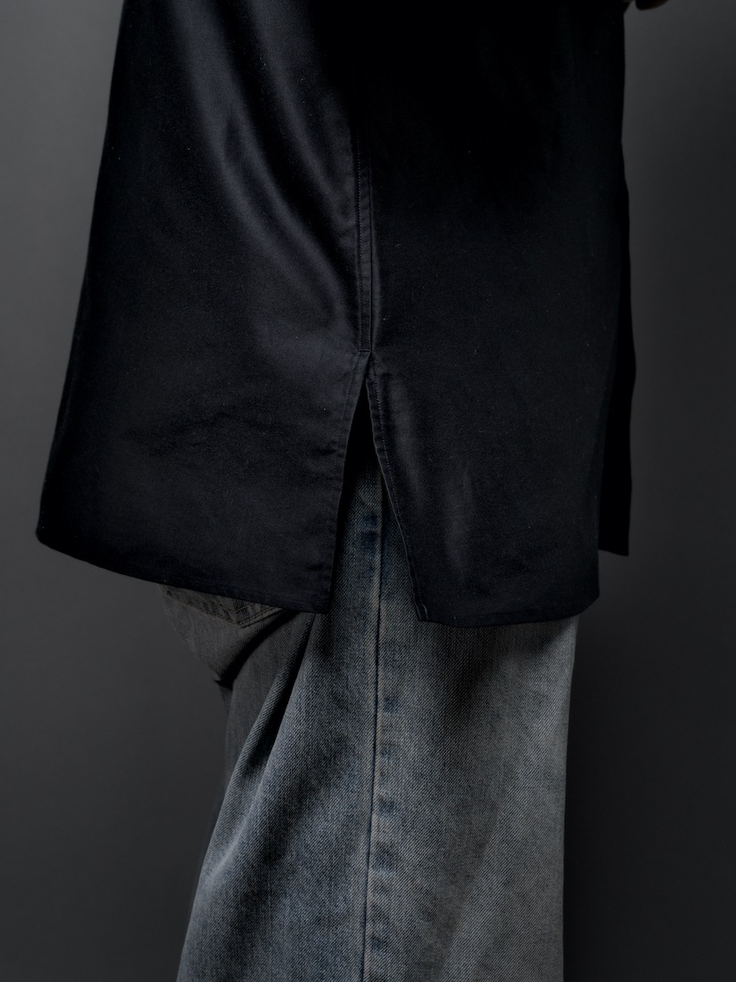 Classic Open Over Shirt / Dressed Moleskin