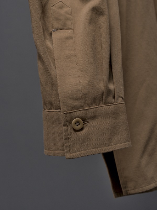 Classic Open Over Shirt / Vintage Twill