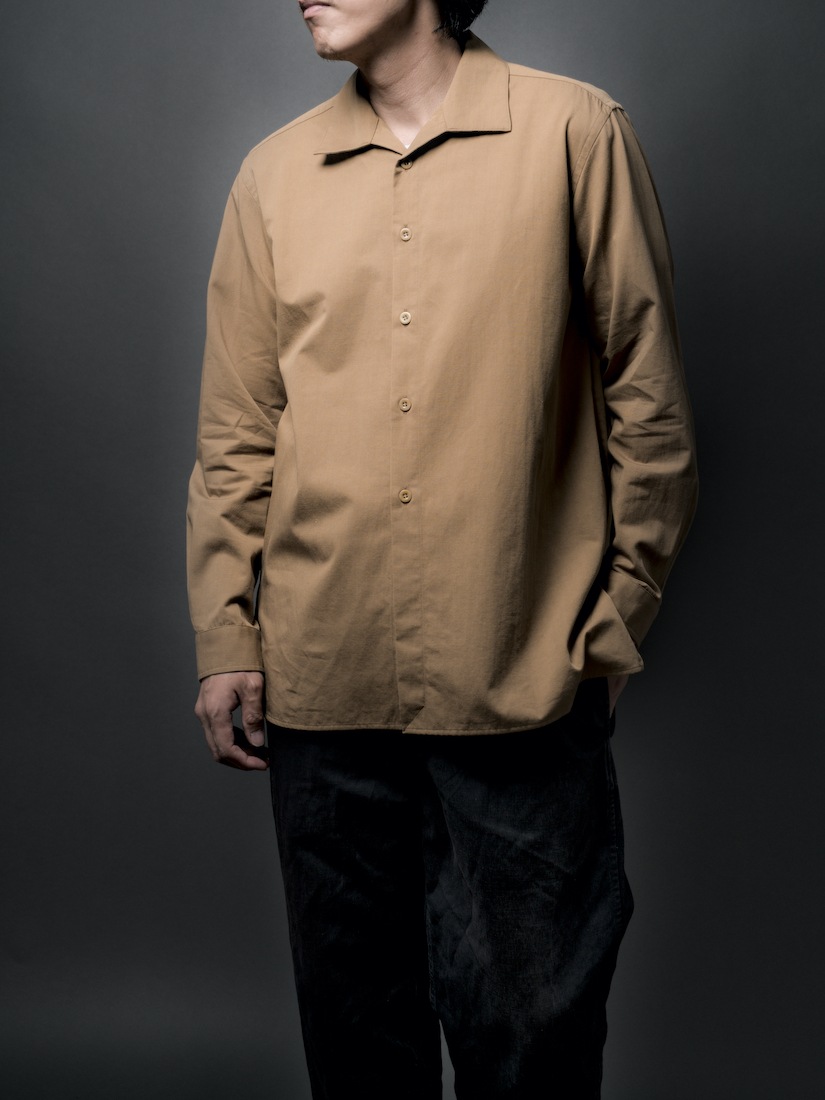 Classic Open Over Shirt / Vintage Twill