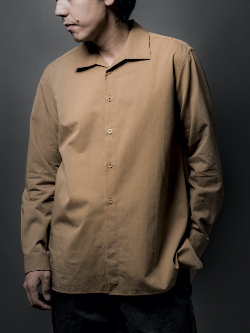 Classic Open Over Shirt / Vintage Twill