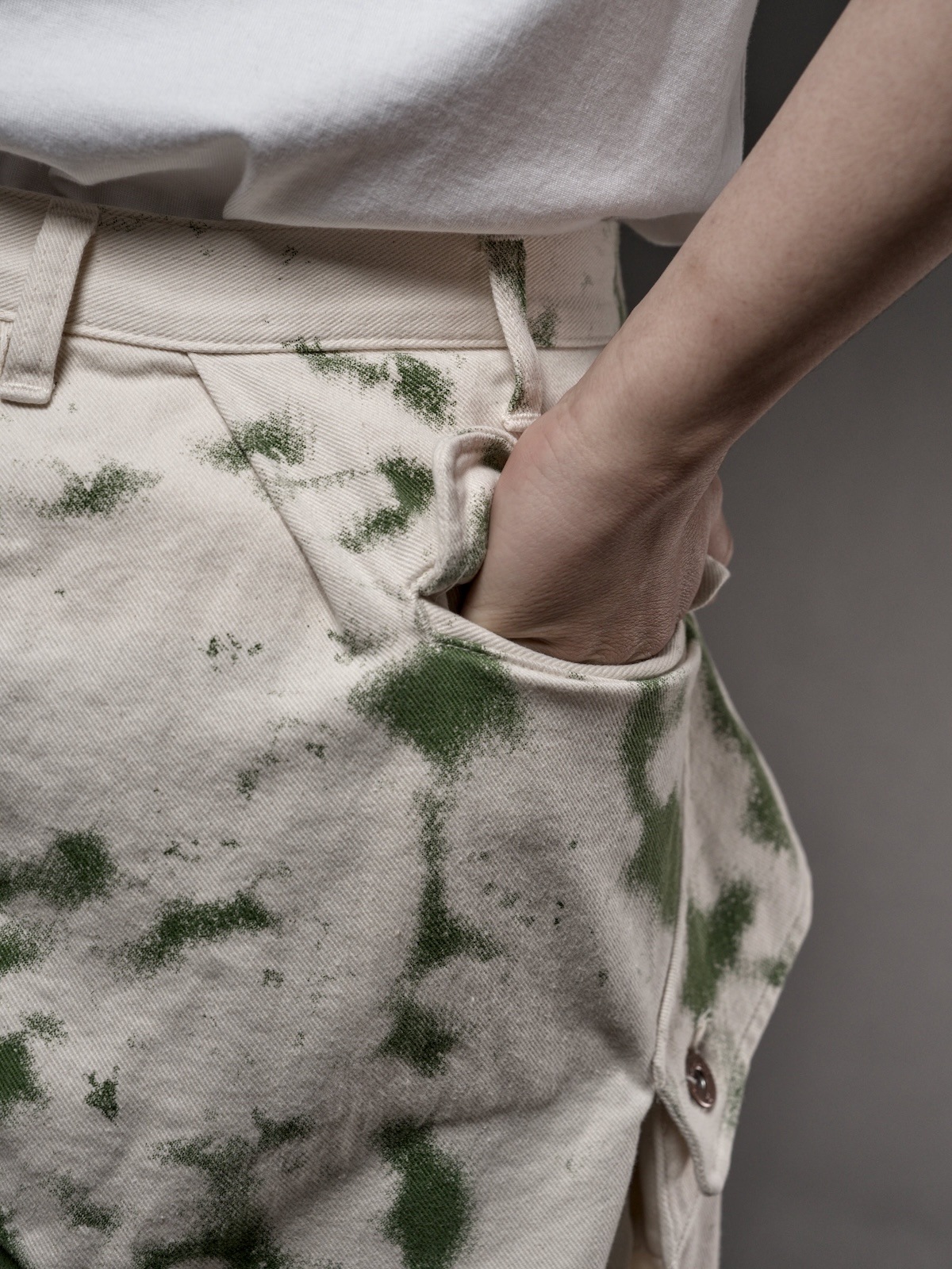 Camo cargo shorts