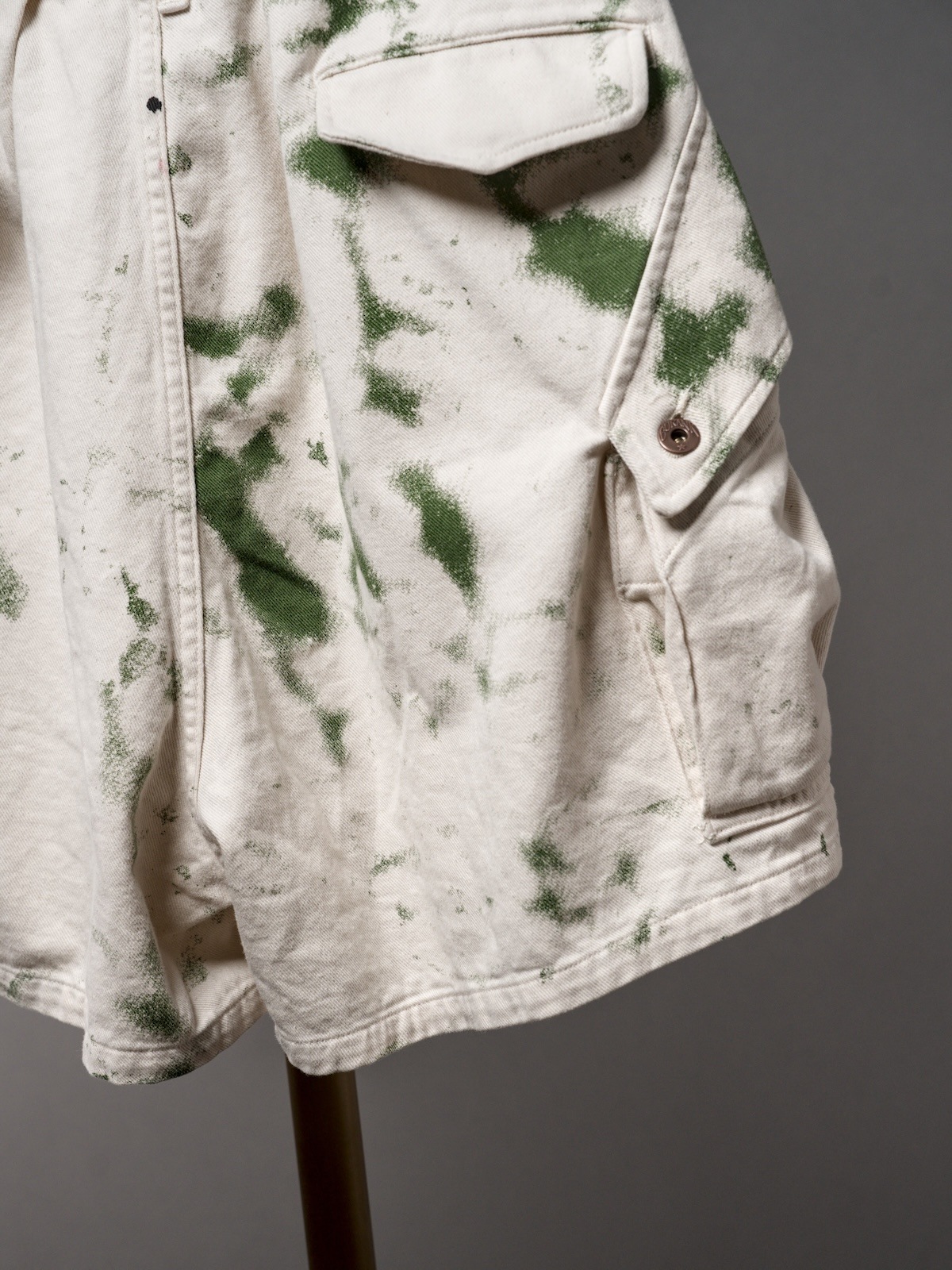 Camo cargo shorts