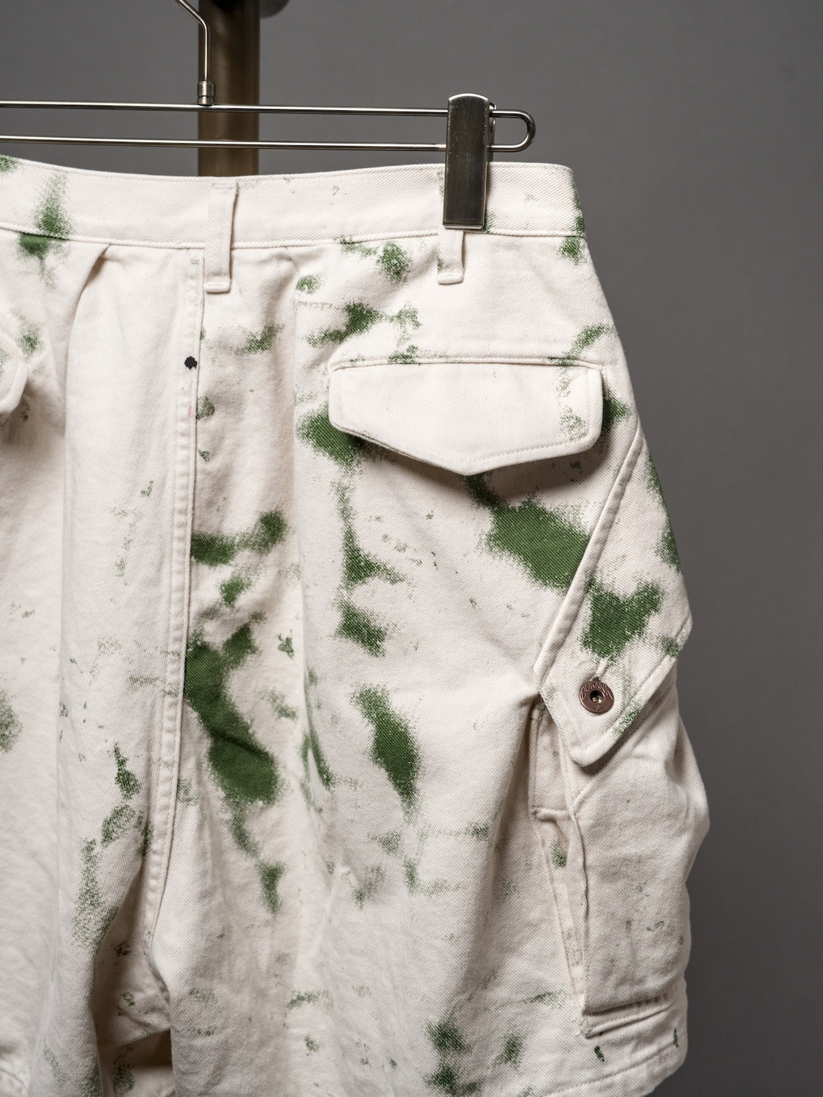 Camo cargo shorts