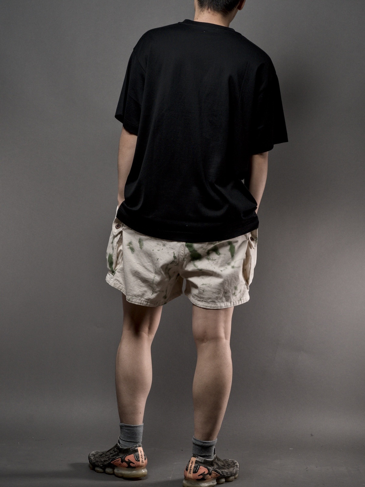 Camo cargo shorts
