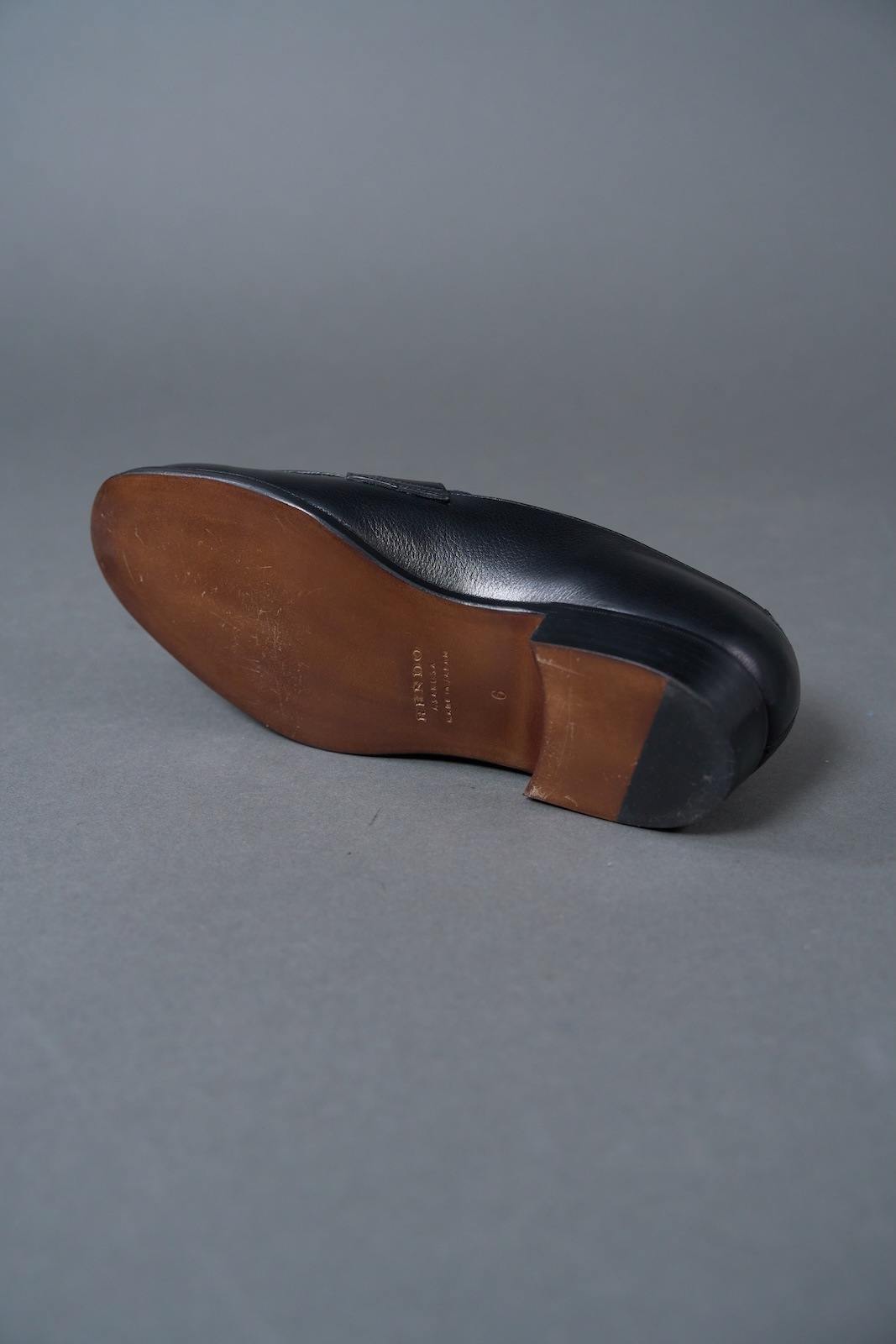 NAVY PANEL LOAFER for CATHEDRAL