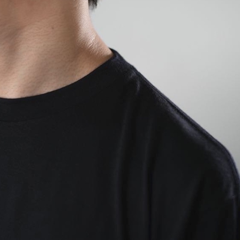 ALASHAN CASHMERE CREW NECK LONG SLEEVE T-SHIRT《GOAT》