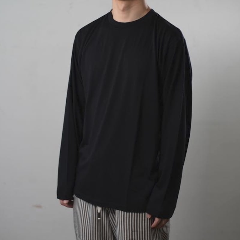 ALASHAN CASHMERE CREW NECK LONG SLEEVE T-SHIRT《GOAT》 | BRAND