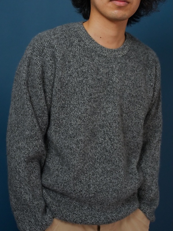 CASHMERE FOX CREW NECK