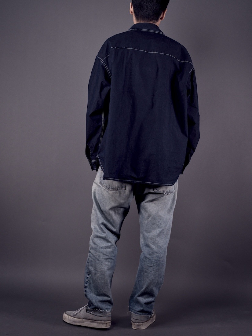 LIGHT WEIGHT INDIGO SHIRT