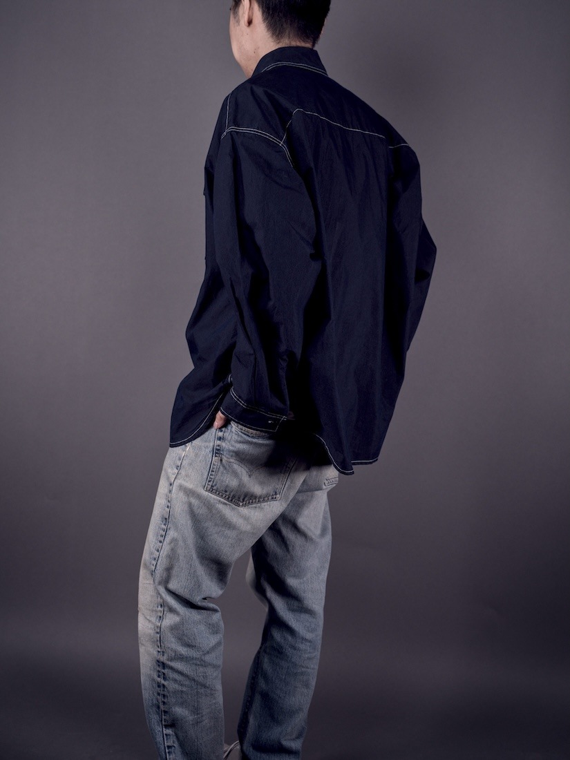 LIGHT WEIGHT INDIGO SHIRT